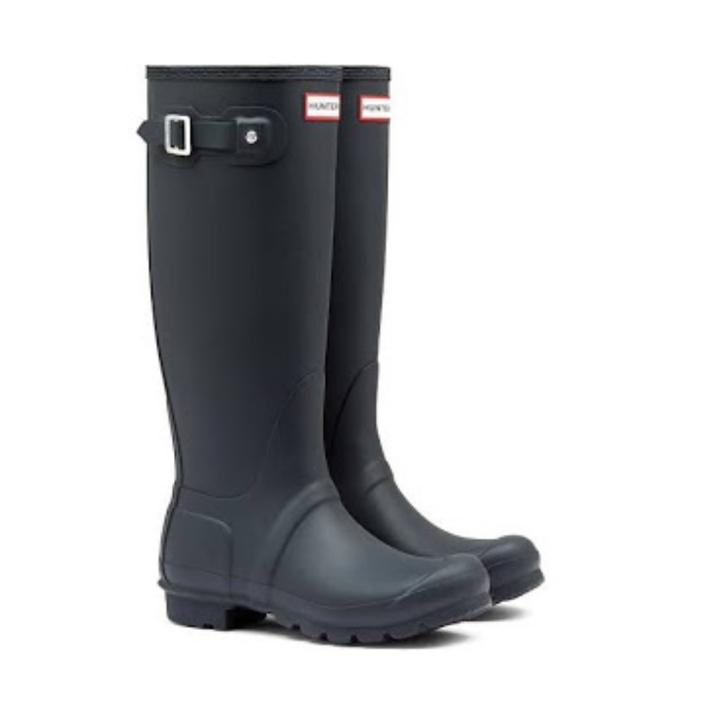 Blue Hunter boots
